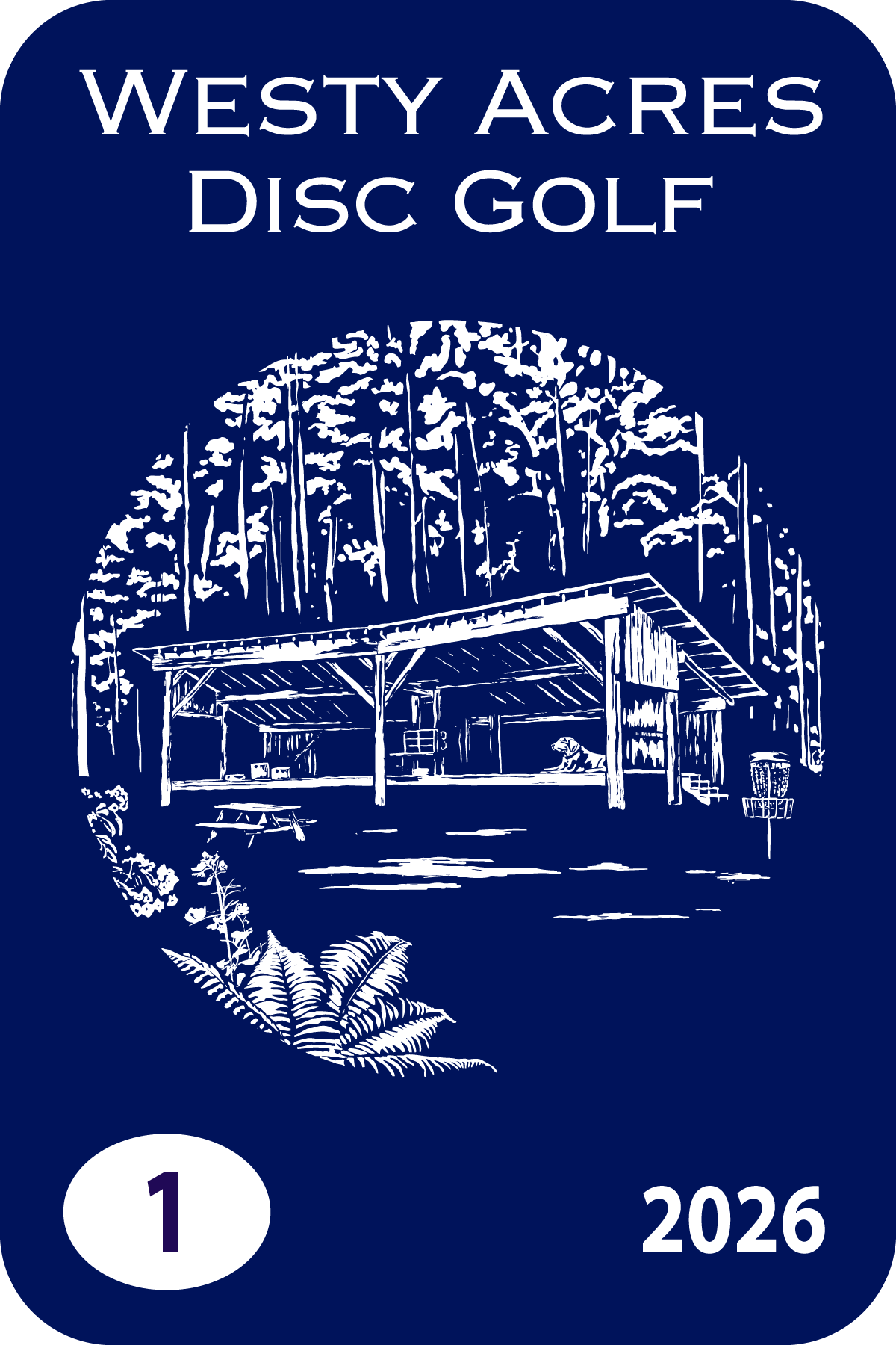 Westy Acres 2026 Bag Tag