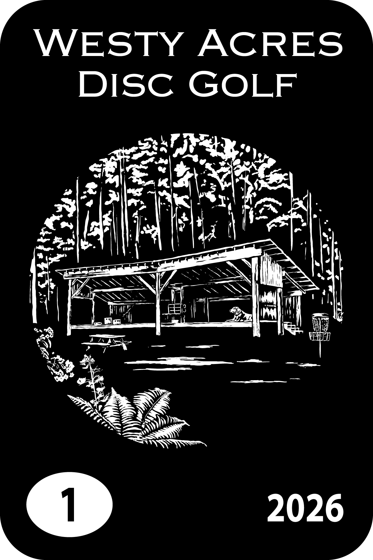 Westy Acres 2026 Bag Tag